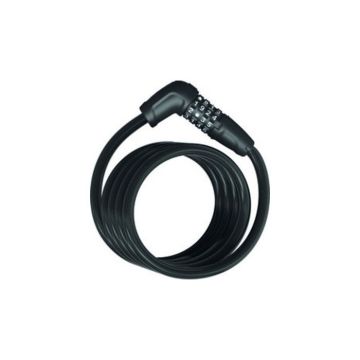Antivol - ABUS - SPIRAL 5510C - 180 cm - Câble spiral de 10 mm - Support universel inclus