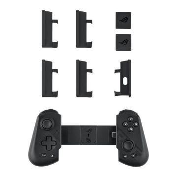ASUS ROG Tessen Mobile Controller - Design Pliable, palettes arrière programmables en Aluminium, Bouton ROG, switchs mécaniques, joy