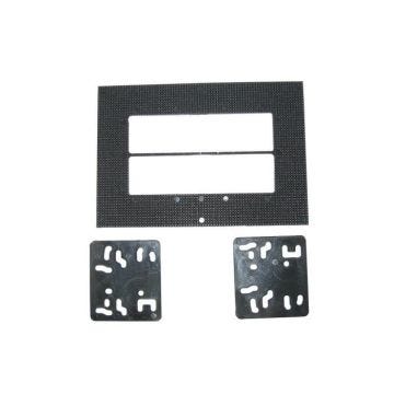 Adaptateur de façade d'autoradio Double DIN Noir Universel - Adaptateur de façade d'autoradio 2 DIN Universel
