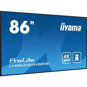 Écran LCD - IIYAMA - ProLite LH8665UHSB-B1 - 86 pouces - 4K UHD - Rétro-éclairé LED