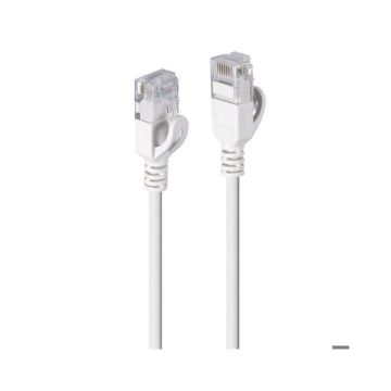 Câble réseau - LINDY - Ultra Slim Cat.6A U/FTP - Connecteurs RJ49 - Gris