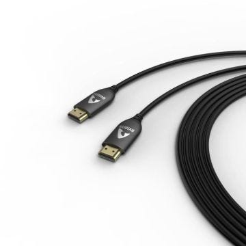 Câble HDMI™ ultra hte vit., certif., f. mâle - f. mâle, 8K, alu, 10 m