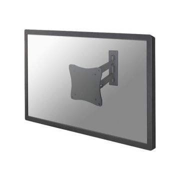 NEWSTAR Montage mural pour Écran LCD FPMA-W820 - Inclinaison et rotation - Argent - Écran : 10"-27"