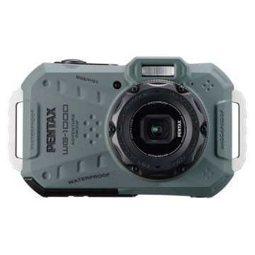 Pentax appareil photo apn compact compact étanche wg-1000 olive