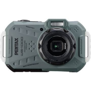 Pentax appareil photo apn compact compact étanche wg-1000 olive