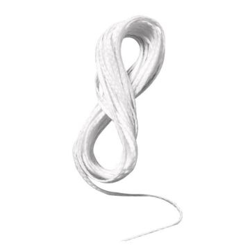 Mèche plate pour bougies - Rayher - Blanc - ø3/6cm 1m