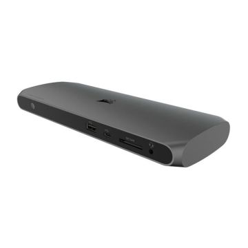 Station d'accueil - Corsair - TBT100 - Thunderbolt 3 - Blanc - Interfaces Thunderbolt 3