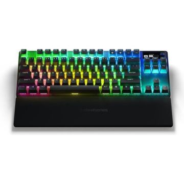 Clavier gamer mécanique - STEELSERIES - APEX PRO TKL WIRELESS (2023) - Sans pavé numérique - Filaire - Avec switchs réglables - Noir