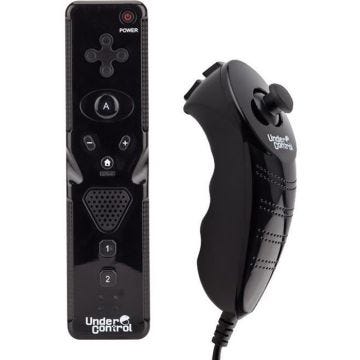 Duo Pack iiMote motion+ & iiChuck Wii / Wii U Noir Under Control