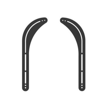 Support de barre de son - VIVOLINK - VLMSB3270 - Inclinable - Noir - Métal