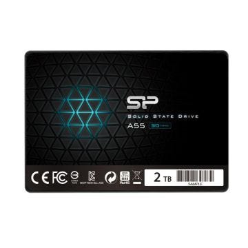 Disque SSD Interne - Silicon Power - Ace A55 2To - SATA III 2.5" 3D NAND