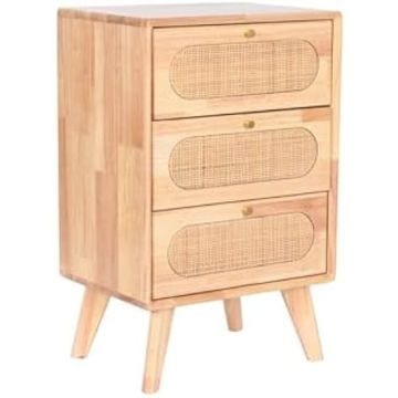 Commode - DKD HOME DECOR - Multicolore - Métal et bois de caoutchouc - 40 x 30 x 63 cm - Petit meuble complément