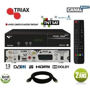 Récepteur satellite TRIAX THR 9900 HD - TNTSAT - GARANTIE 1 AN - PRODUIT RECONDITIONNÉ