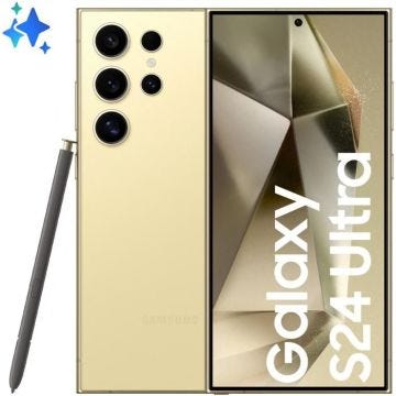 Samsung Galaxy S24 Ultra 5G 12 Go/512 Go Jaune (Titanium Yellow) Double SIM SM-S928B