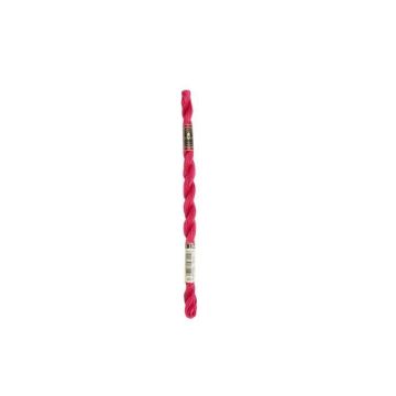 Fil DMC Coton Perlé Médium N5 Col. 600 Rose
