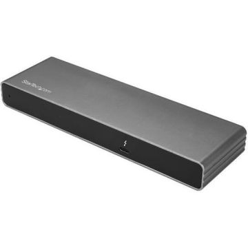 StarTech.com Station d'accueil pour PC portable Thunderbolt 3 à double affichage 4K avec PD 85 W (TB3DK2DHVUE)