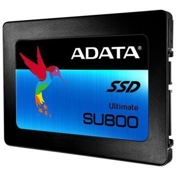 Disque SSD interne ADATA 256 Go - SATA III 2.5" - jusqu'à 520 Mo/s en écriture