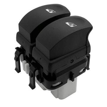 Interrupteur Lève Vitre Électrique Avant Gauche pour Renault Clio 3, Modus, Twingo 2