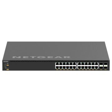 NETGEAR XSM4328CV - Switch Ethernet manageable 24 ports 10 Gigabit PoE+ et 576W 4x SFP28 - Rackable