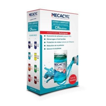 Hyper-lubrifiant - MECACYL - CR BIO ETHAN - Moteur 4 temps bioethanol - 100 ml - Boîte