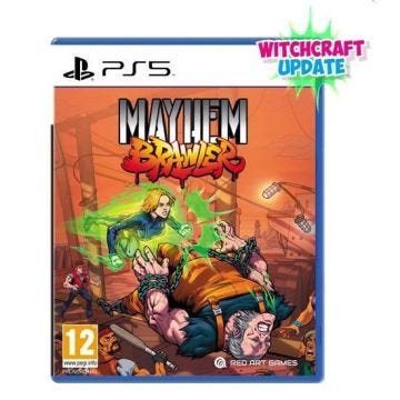 Combat - Mayhem Brawler - PS5 - En boîte - witchcraft Update - Arcade des années 90