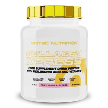 Collagène Scitec Nutrition - Collagen Xpress - Fruit Punch 475g