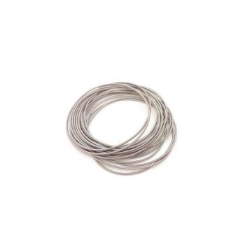 Bracelet Saturno Acier inoxydable 20 pièces Taille S - Collection CMLPB Argenté