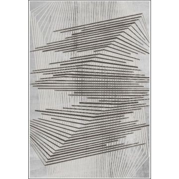 Tapis NOUR Gris, Dimension: 300x400