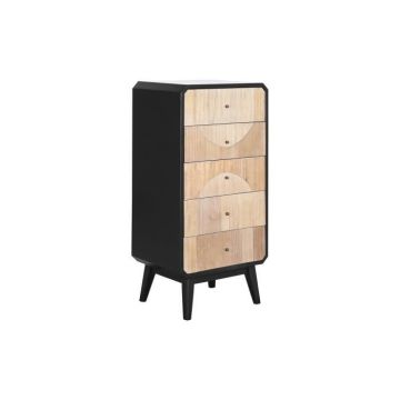 Sinfonier - Noir - Bois - 48,3 x 35 x 100 cm