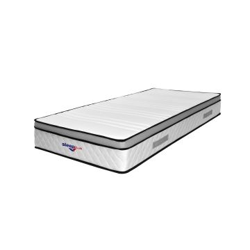 Matelas 70x190 marie a Ressorts 3 cm face de contact latex Matelas face de contact latex en 75 Kg-m3 Alese Hauteur -- 25 cm -