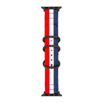 Bracelet pour Apple Watch 42-44-45-49mm Nato - Bigben - Multicolore