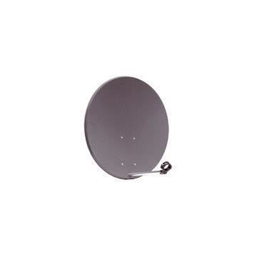 Antenne parabolique Telesystem 4125 - TE-80, en acier - 74 x 84 cm
