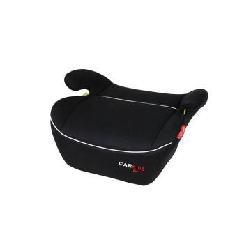 REHAUSSEUR BAS 125-150CM ISIZE R129 NOIR BANDE BLANCHE CAR KIDS