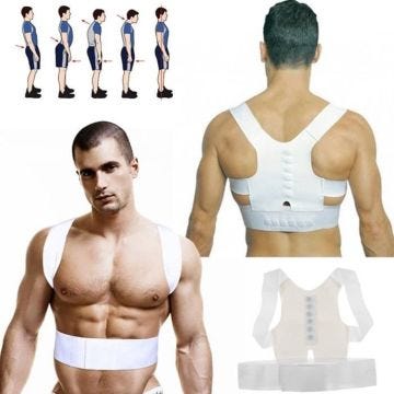 posture magnétique chaude retour épaule Correcteur soutien attelle thérapie ceinture réglable