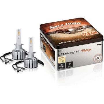 Kit 2 ampoules LED auto Osram LEDriving® HL VINTAGE H1 64150DWVNT-2MB
