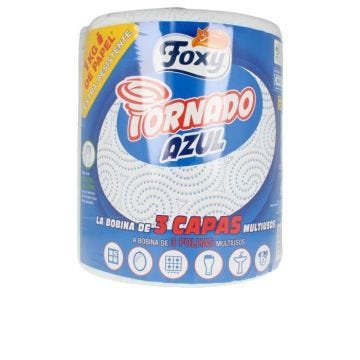 FOXY - Foxy Tornado Azul Bobina Multiusos 3 Capas 1 Kg