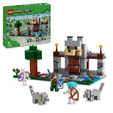 LEGO® Minecraft® 21261 La forteresse du loup - Jeu d exploration sur le thème du squelette