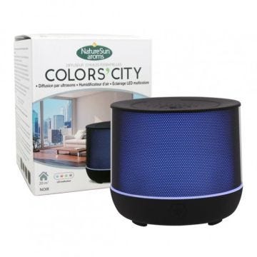 Diffuseur ultrasons color city noir NatureSun aroms