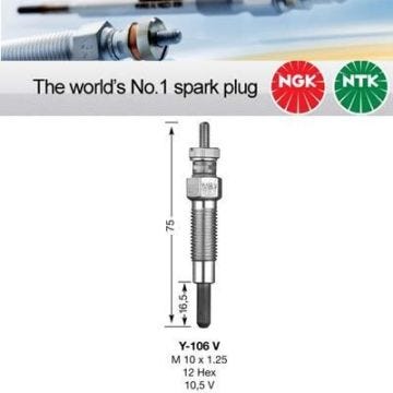 NGK Y-106V - Y106V - 6926 Bougie de préchauffage - d'allumage NGK Composant