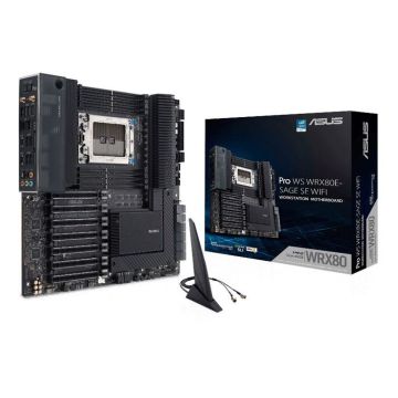 Carte mère - ASUS - PRO WS WRX80E-SAGE SE WIFI - Socket SP3 - Wi-Fi - 2048 Go RAM