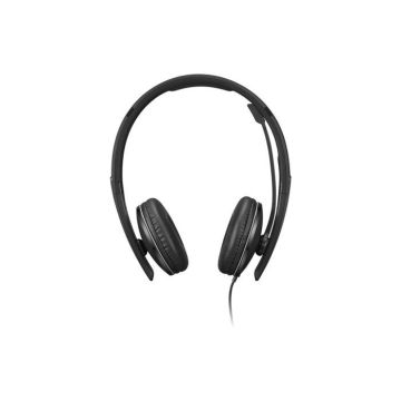 Micro-casque - filaire - USB-C - Lenovo - Lenovo Gen 2 - Micro-casque - sur-oreille - filaire - USB-C - noir - certifié Zoom
