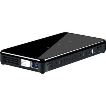 Vidéoprojecteur Portable Intelligent Android 7.1.2 Bluetooth 4.1 & Wifi Noir YONIS