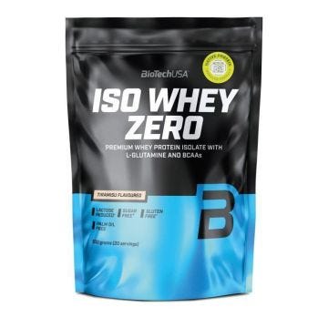 Whey isolate BioTech USA - Iso Whey Zero - Tiramisu 500g