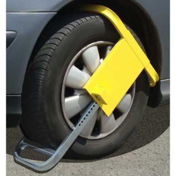 Antivol bloque roue voiture ou caravane Mottez …