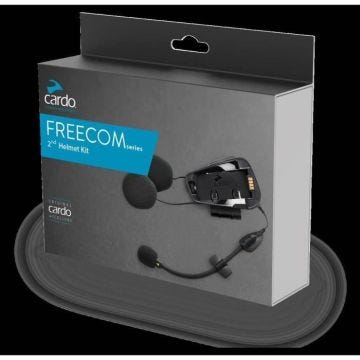 Kit 2nd Casque Cardo Freecom et Spirit - noir - 40 mm
