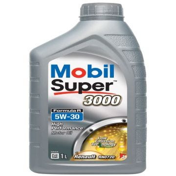 MOBIL Super 3000 Formula-R 5W-30. 1L - huile moteur anti pollution