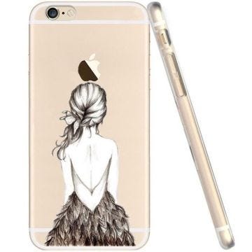 Verre Trempé + Coque Gel imprimée pour Apple iPod touch 5 (Robe de soirée)
