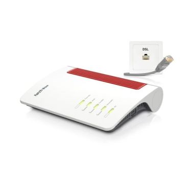 Routeur sans fil AVM - FRITZ!Box 7690 - 2.5 Gigabit Ethernet - Wi-Fi 7 - Dual-band - Blanc