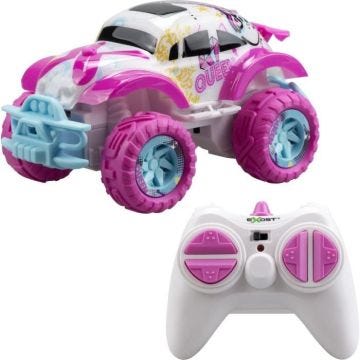 Voiture télécommandée tout-terrain rose EXOST MINI PIXIE - Format mini 14 cm - Dès 5 ans
