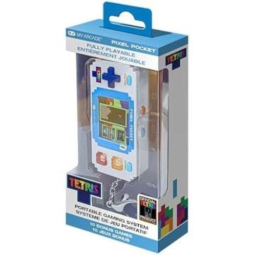 Jeu vidéo - MY ARCADE - Tetris Pixel Player - Puzzle stratégique - 10 jeux bonus - Porte-clés